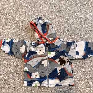 Patagonia hooded fleece